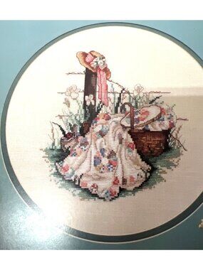 Leisure Arts "Summers Remembered" Cross Stitch Pattern Leaflet